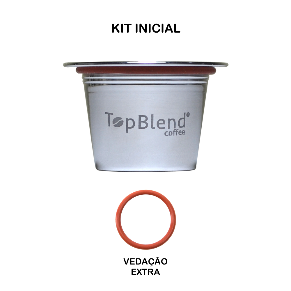 Kit Inicial de cápsula Reutilizável Nespresso TopBlend