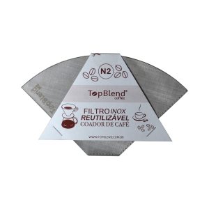 Filtro inox N2 com etiqueta