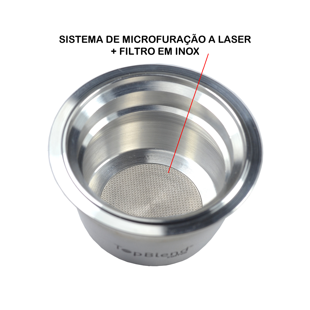 Sistema de microfuração a laser + filtro inox